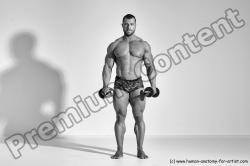 Bodybuilding reference poses of Ramon